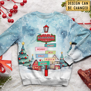 Personalized Gifts For Family Sweatshirt-Christmas for family