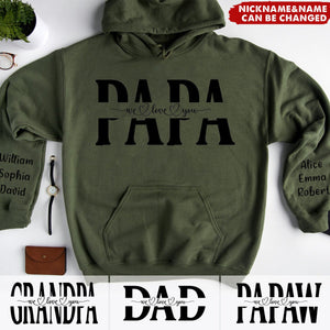 Cool dad - Personalized Hoodie for Dad and Papa