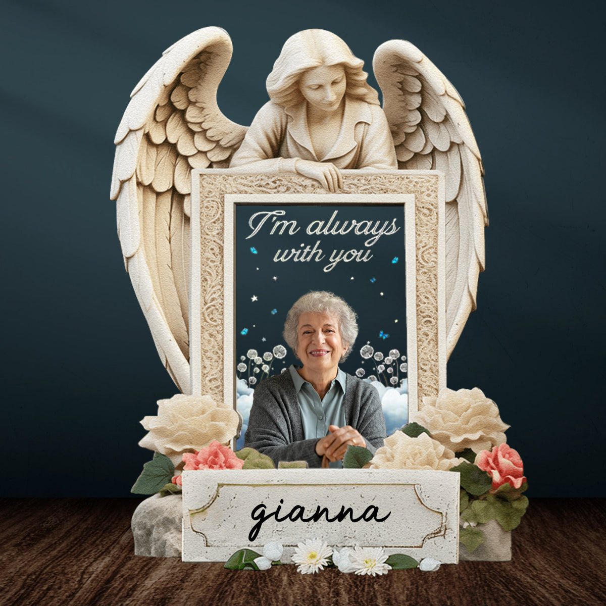 I Am Always With You Personalized Acrylic Photo Plaque