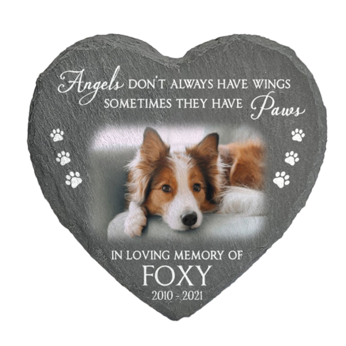 Pet Memorial Stone Personalized Gift For Loss Of Dog