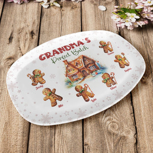 Grandma's Perfect Batch Custom Christmas - Personalized Platters