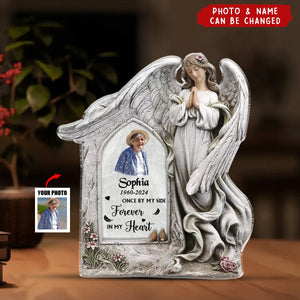 I am Always With You Personalized Memorial Angel Acrylic Plaque