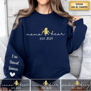 Motherhood Is The Greatest Thing - Family Personalized Sweatshirt