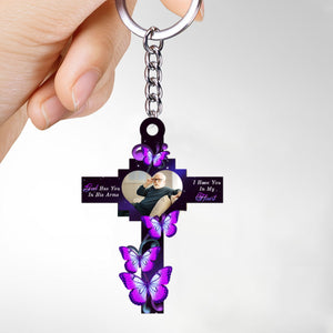 In My Heart - Personalized Acrylic Keychain