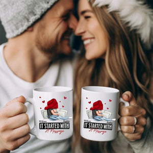 Personalized Mug -  Romantic Couples Anniversary Gifts For Her, Him