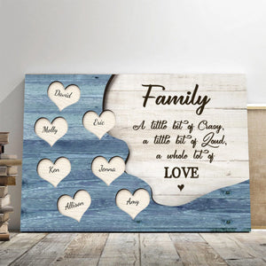 Personalized Family Name Sign, Gift for Parents