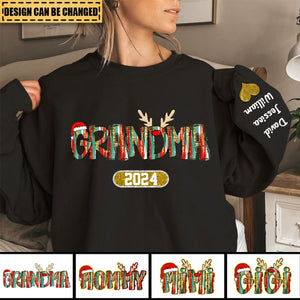 Love Grandmalife Personalized Sweatshirt - For Nana Mimi - Custom Kid Names