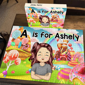 Personalized Gift For Kids I Am Kind Puzzles