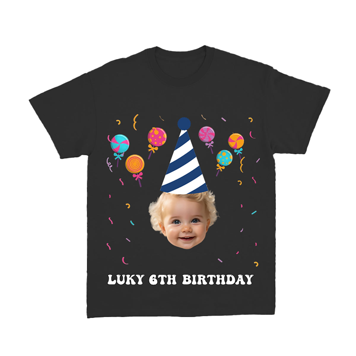 Personalized Funny Custom Face Party T-Shirt