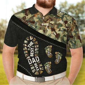 Personalized Polo Shirt Gift For Father - Best Dad Ever