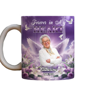 In Loving Memory Of The One You Loved Personalized Memorial Mug