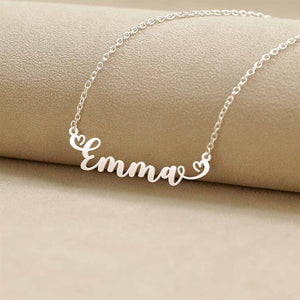 Personalized I Love You Forever And Always - Custom Name Necklace