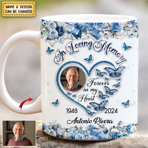 In Loving Memory Forever In My Heart Personalized mug