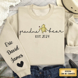 Motherhood Is The Greatest Thing - Family Personalized Sweatshirt