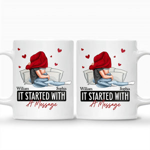 Personalized Mug -  Romantic Couples Anniversary Gifts For Her, Him