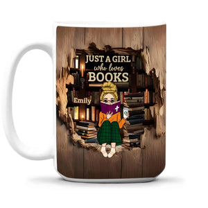 Personalized Custom Coffee Mug For A Book Lover