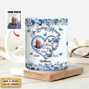 In Loving Memory Forever In My Heart Personalized mug