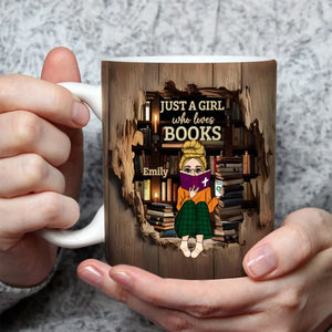 Personalized Custom Coffee Mug For A Book Lover