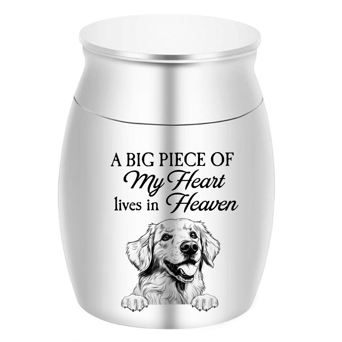 Personalized Memorial Upload Photo Small Urn For Pet lover