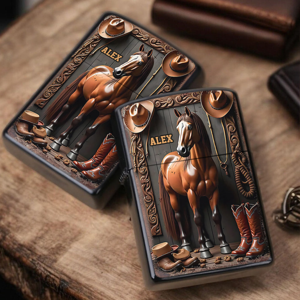 Love Horses - Personalized Horse Lighter