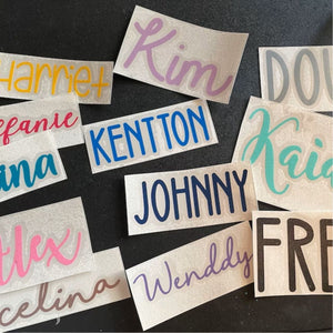 Personalized Vinyl Storage Labels Stickers