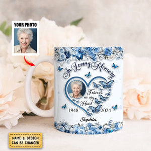 In Loving Memory Forever In My Heart Personalized mug