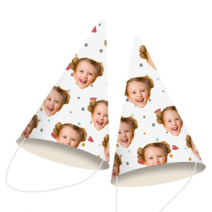 Personalized Photo Face Paper Party Hats Party Decorations