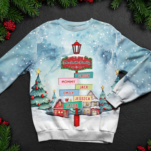 Personalized Gifts For Family Sweatshirt-Christmas for family