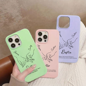 I'll Be There Pinky Promise - Bestie/Couple Personalized Phone Case