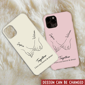 I'll Be There Pinky Promise - Bestie/Couple Personalized Phone Case