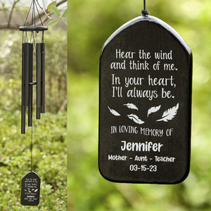 In The Loving Memory Personalized Wind Chimes Gifts