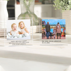 Personalized Photo Acrylic Block Plaque