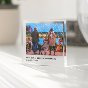 Personalized Photo Acrylic Block Plaque