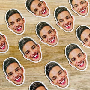 Personalized Funny Face Stickers