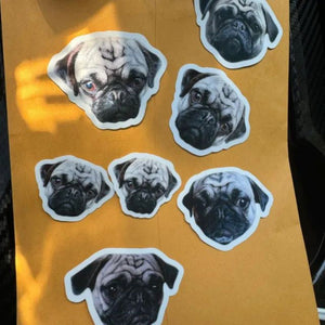 Personalized Funny Face Stickers