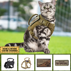 Personalized Pet Harness Vest Training Harness