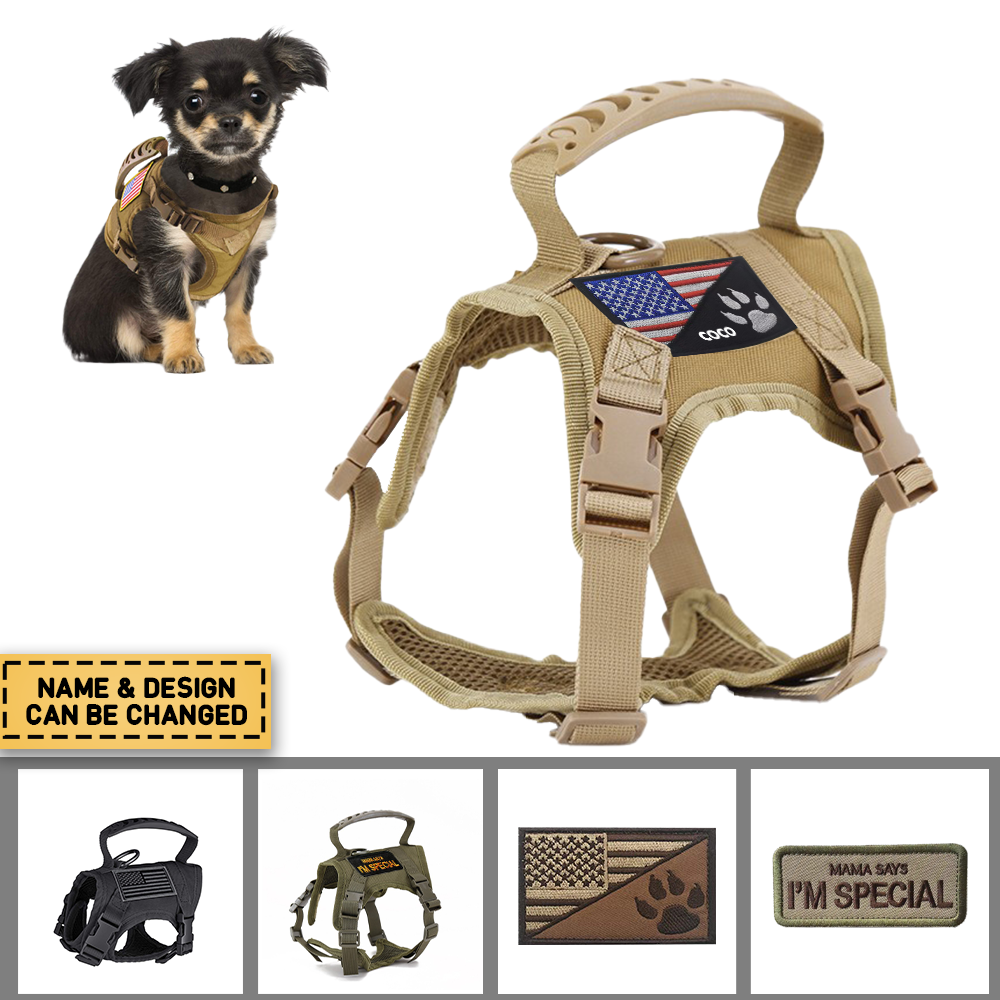 Personalized Pet Harness Vest Training Harness