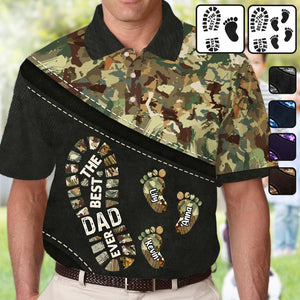 Personalized Polo Shirt Gift For Father - Best Dad Ever