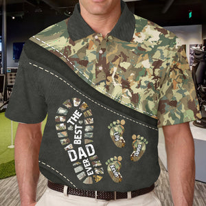 Personalized Polo Shirt Gift For Father - Best Dad Ever