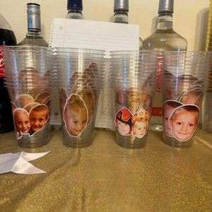 Personalized Face Photo Cups