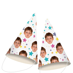 Personalized Photo Face Paper Party Hats Party Decorations