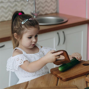 Personalized Safe Wooden Knife for Kids