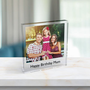 Personalized Photo Acrylic Block Plaque