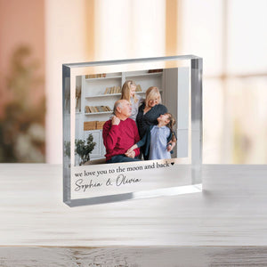 Personalized Photo Acrylic Block Plaque