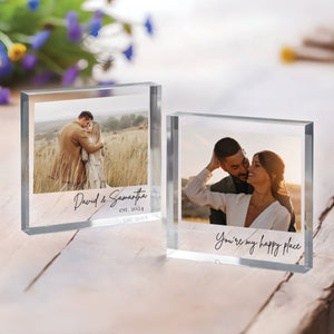 Personalized Photo Acrylic Block Plaque