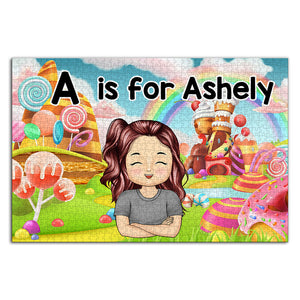 Personalized Gift For Kids I Am Kind Puzzles