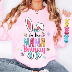 Personalized I Am The Grandma Bunny Printed Standard Sweatshirt Gift For Nana